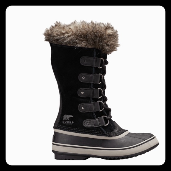 Sorel Black Joan of the Arctic Women’s 11 - Picture 2 of 4